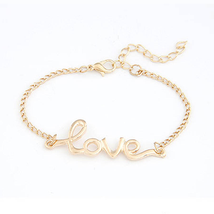 love bracelet by junk jewels | notonthehighstreet.com