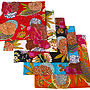 Set Of Two Tropical Kantha Cushion Covers, thumbnail 1 of 8