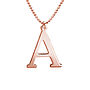 Personalised Capital Letter Necklace, thumbnail 4 of 12