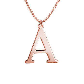 Personalised Capital Letter Necklace, 4 of 12