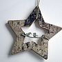 Personalised Star Christmas Decoration, thumbnail 1 of 3