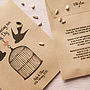 10 Love Birds Personalised Seed Packet Favours, thumbnail 4 of 6