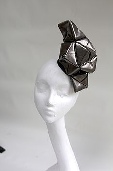 Metallic Leather Origami Headpiece By The Headmistress ...