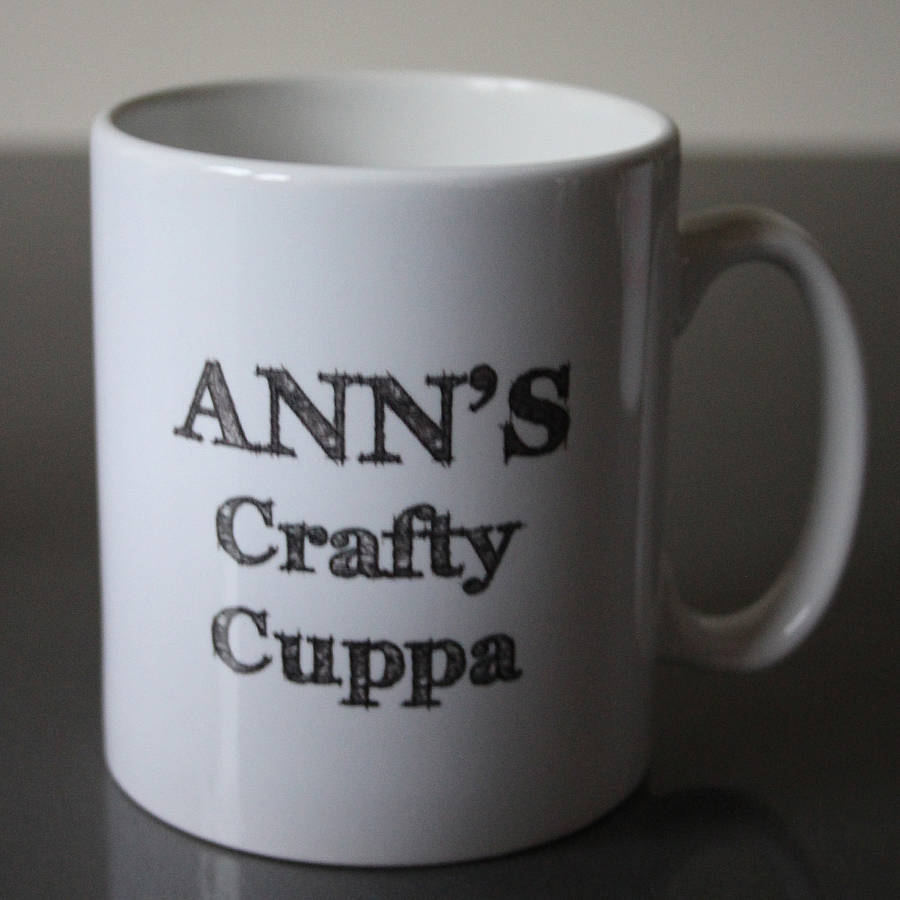 Custom Etched Text Dream Brew Mug By Crafteratti