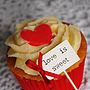 Set Of Ten 'Love Is Sweet' Cupcake Toppers, thumbnail 4 of 5