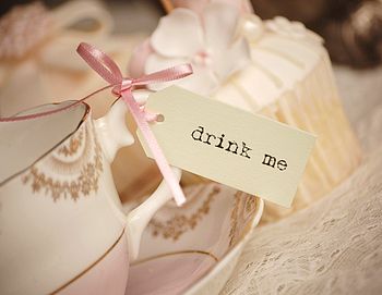 Set Of Ten 'Drink Me' Teacup Tags, 4 of 6