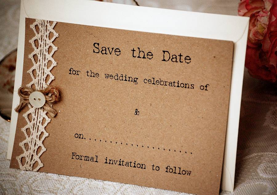 Save The Date Vintage 3