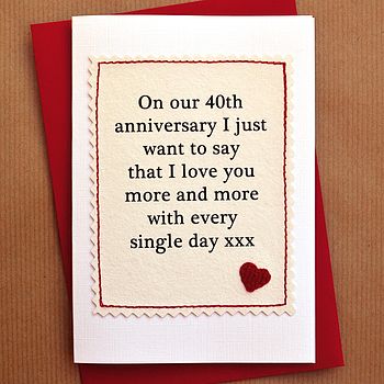 Personalised 'On Our Anniversary' Card, 4 of 6