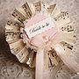 Vintage Music Hen Party Rosettes, thumbnail 1 of 6