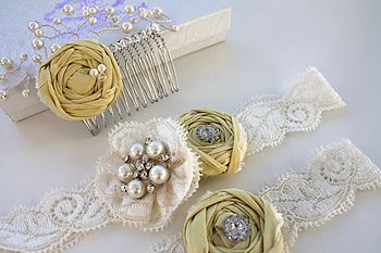 New 'Simply Pearl' Bridal Hair Piece, 5 of 6