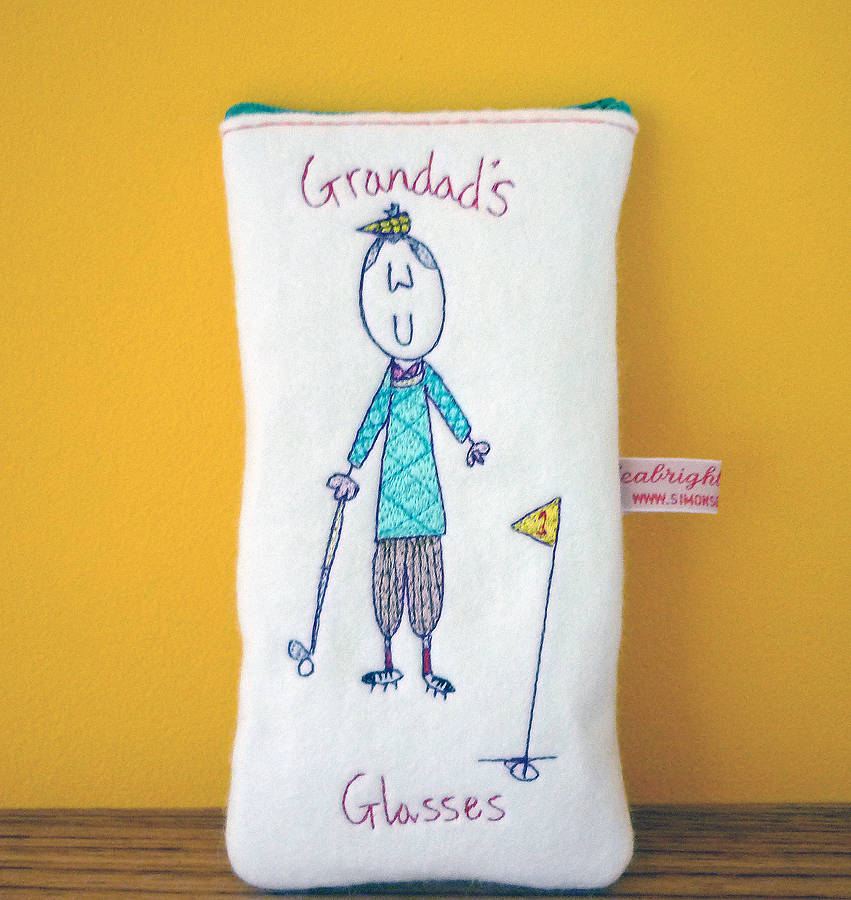 Personalised Grandad's Glasses Case By Seabright Designs