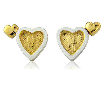 Sterling Silver Love Heart Earrings, 3 of 7