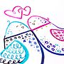 Mr And Mrs Personalised Wedding Lovebirds Gift Print, thumbnail 3 of 4