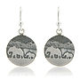 Mother And Baby Elephant Earrings, thumbnail 2 of 5