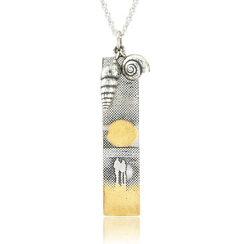 Sunset On The Beach Memory Necklace, 4 of 9