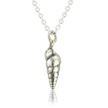 Sterling Silver Shell Necklace, 2 of 5