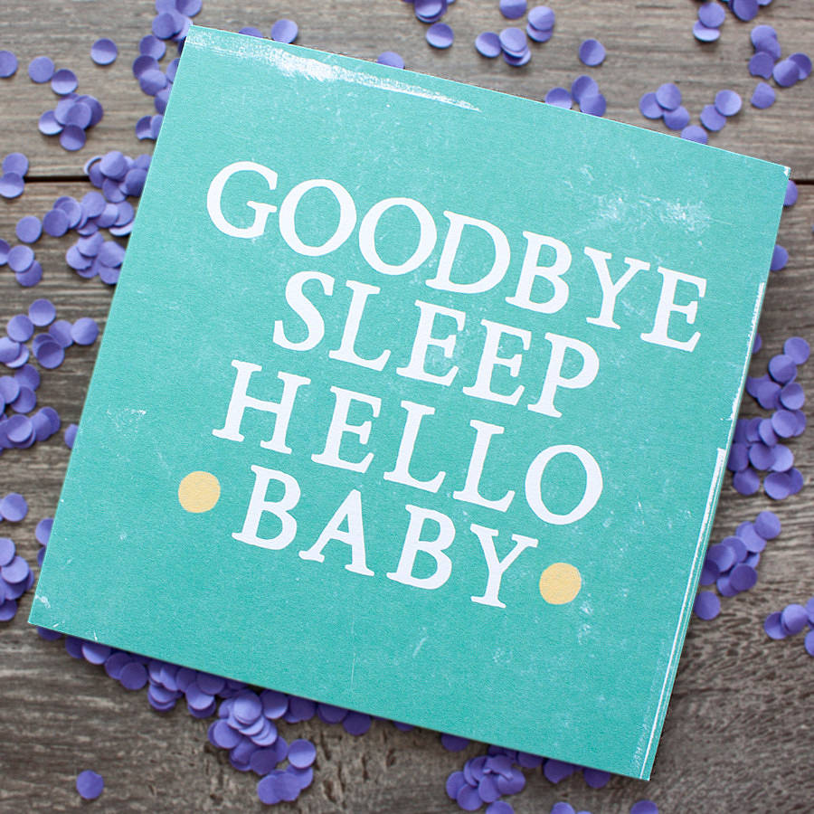 Best Of 100 Baby Farewell Card
