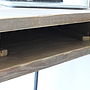 Stuart Industrial Reclaimed Board Corner Desk, thumbnail 11 of 12