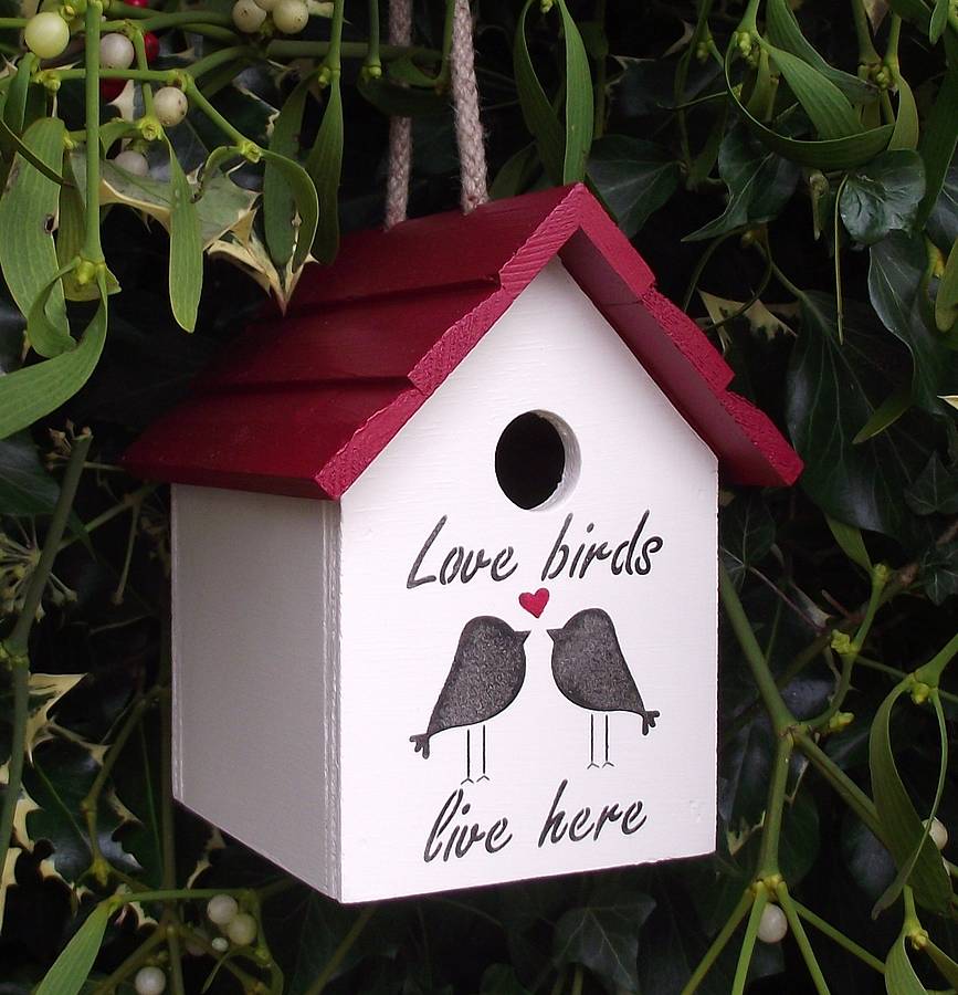 Love Birds Birdhouse, 1 of 2