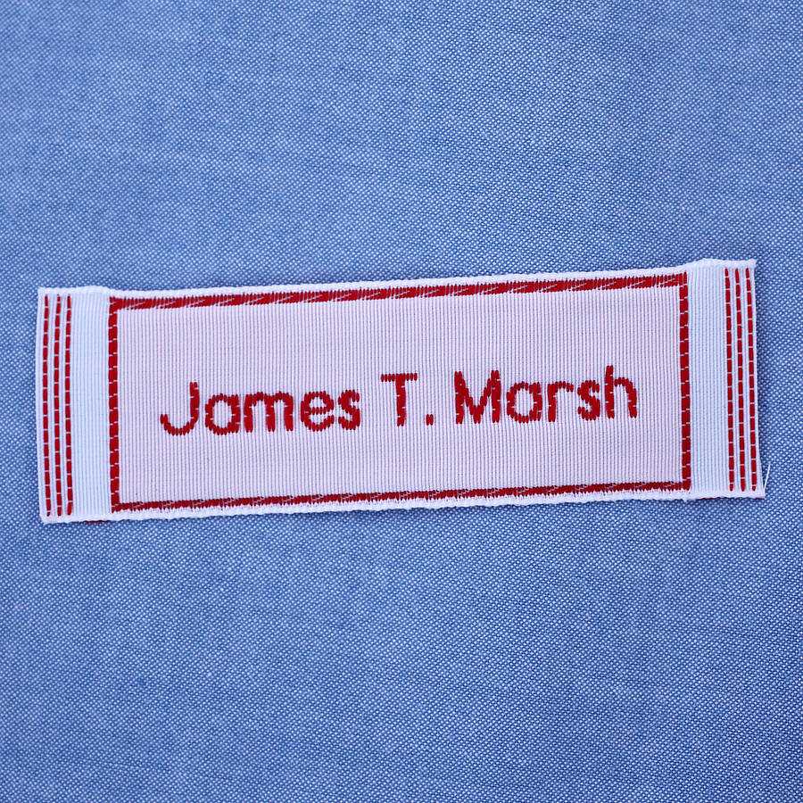 Large Woven Name Tapes, School Clothing Labels By Able Labels ...