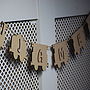 Personalised Train And Name Wooden Bunting, thumbnail 2 of 3