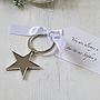 Valentine's Day Star Keyring And Personalised Tag, thumbnail 1 of 3