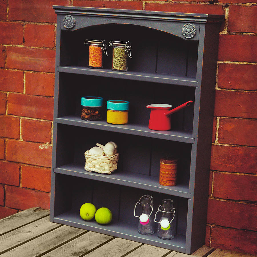 Solid Pine Shelving Wall Unit By Paper Plane