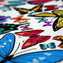 Butteflies Map Of The World Art Print, thumbnail 3 of 6