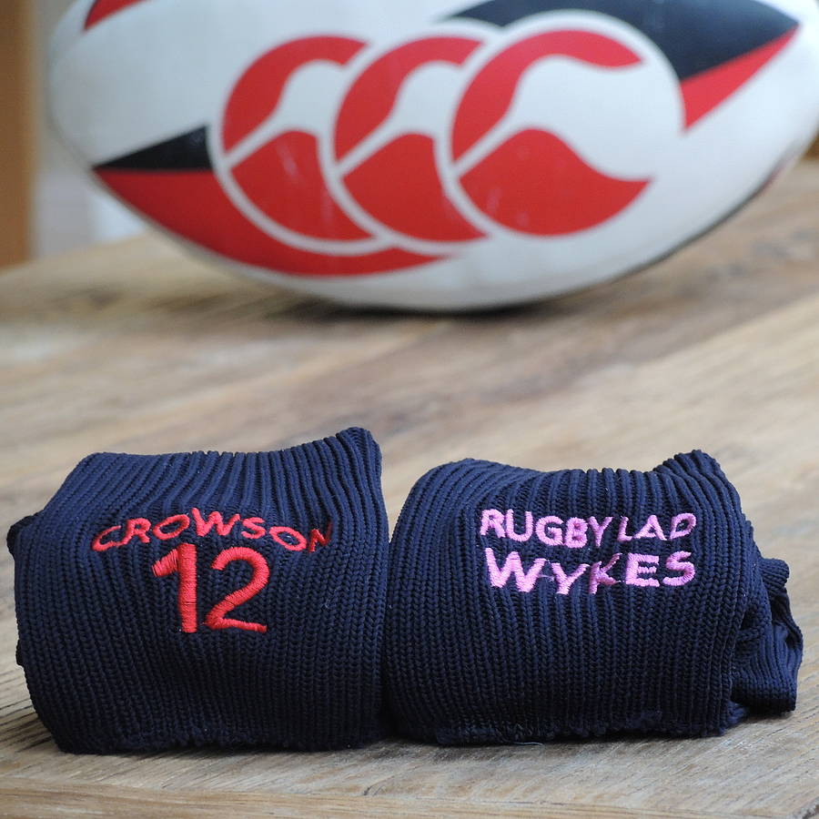 Personalised Rugby/Football Socks, 1 of 4