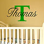 Name Stickers For Walls, thumbnail 1 of 4