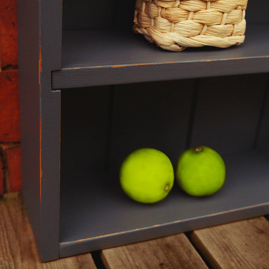 Solid Pine Shelving Wall Unit By Paper Plane