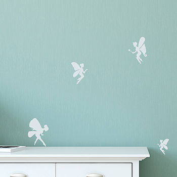 Set Of Mini Fairy Wall Stickers, 2 of 4