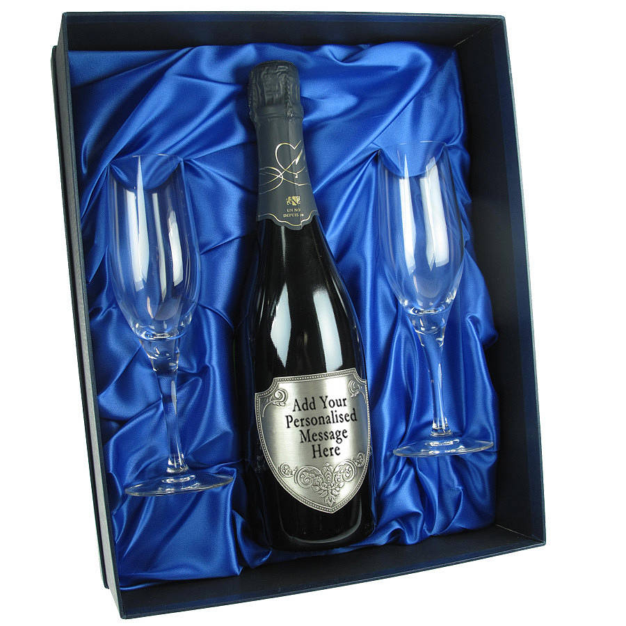 Personalised Grand Cru Champagne Gift Set By Gifts Online4