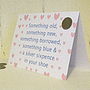 Bride To Be Lucky Sixpence Card, thumbnail 5 of 5