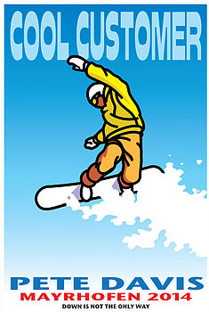 Personalised Snowboarding Print, 4 of 4