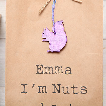 Personalised Nuts About You Gift Bag, 2 of 3