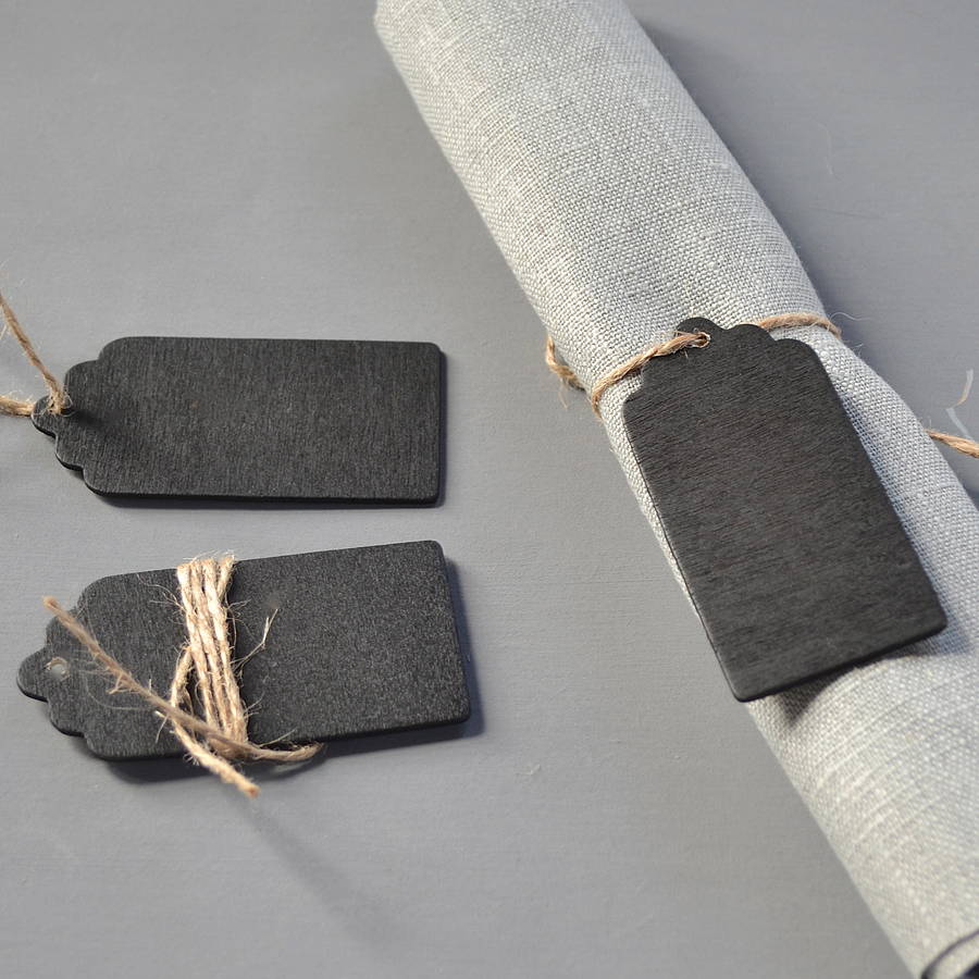Chalkboard Luggage Style Gift Tags By Clouds and Currents