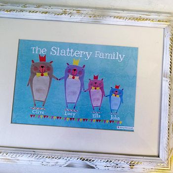 Personalised Bear Family Portrait, 2 of 11