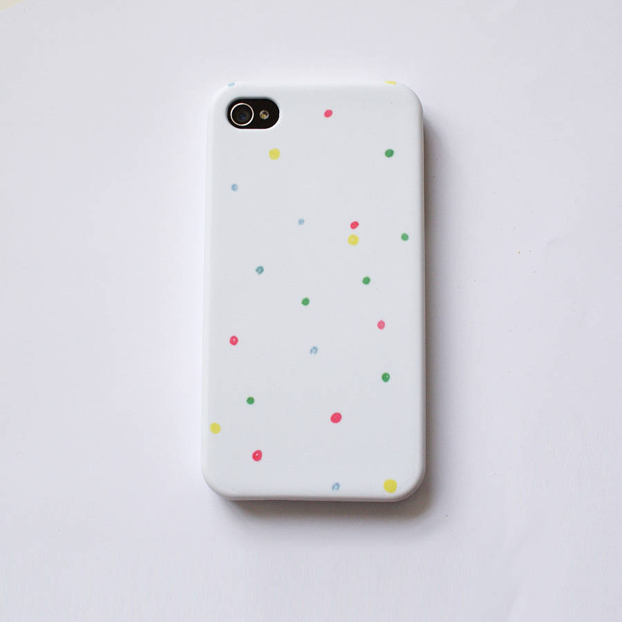 Confetti iPhone Case By Miss Vicky Viola
