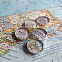 Personalised Sterling Silver Location Map Charm, thumbnail 1 of 2