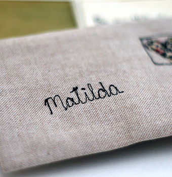 Personalised Embroidered Love Note, 10 of 12