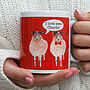 Personalised I Love Ewe Sheep Mug, thumbnail 1 of 3