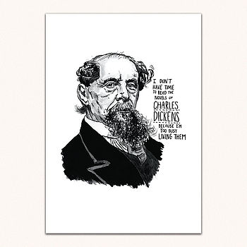 Charles Dickens Print, 2 of 4