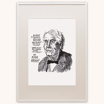 Thomas Edison Print, 4 of 4
