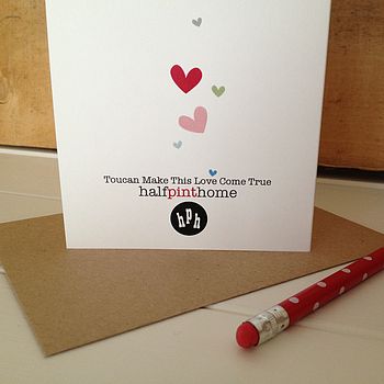 Toucan Wedding, Anniversary And Valentines Card, 2 of 4