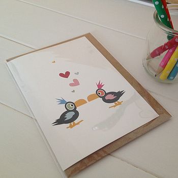 Toucan Wedding, Anniversary And Valentines Card, 3 of 4