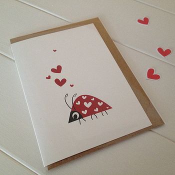 Love Bug Anniversary And Valentines Card, 3 of 3