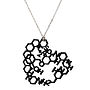 Love Chemistry Laser Cut Necklace, thumbnail 2 of 8