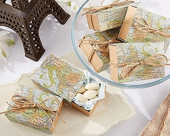 Map Favour Boxes, 2 of 3