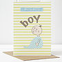 New Baby Boy Card, thumbnail 1 of 2